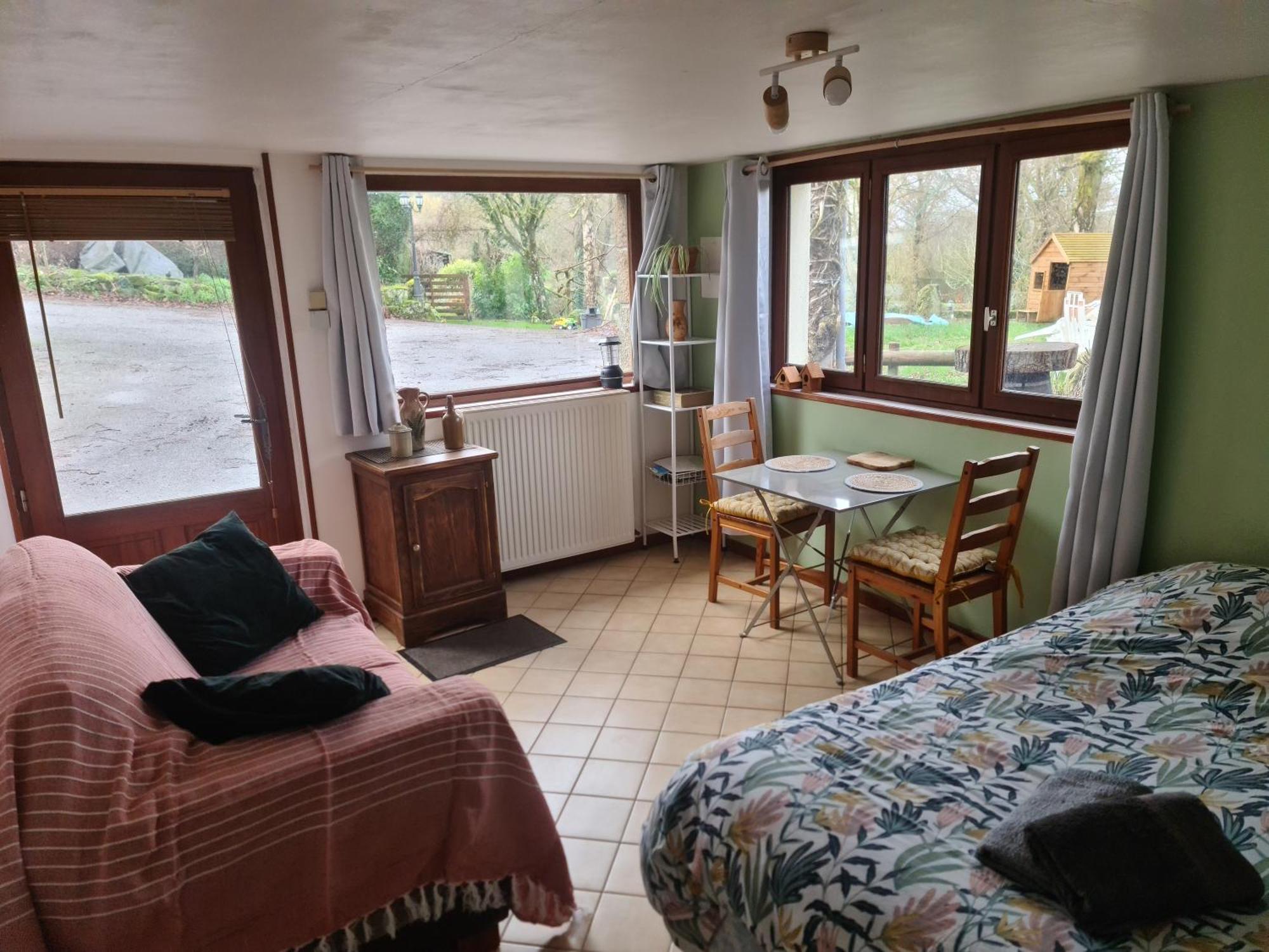 Chambre A La Ferme, Les Vergers Du Muscardin Breel Экстерьер фото
