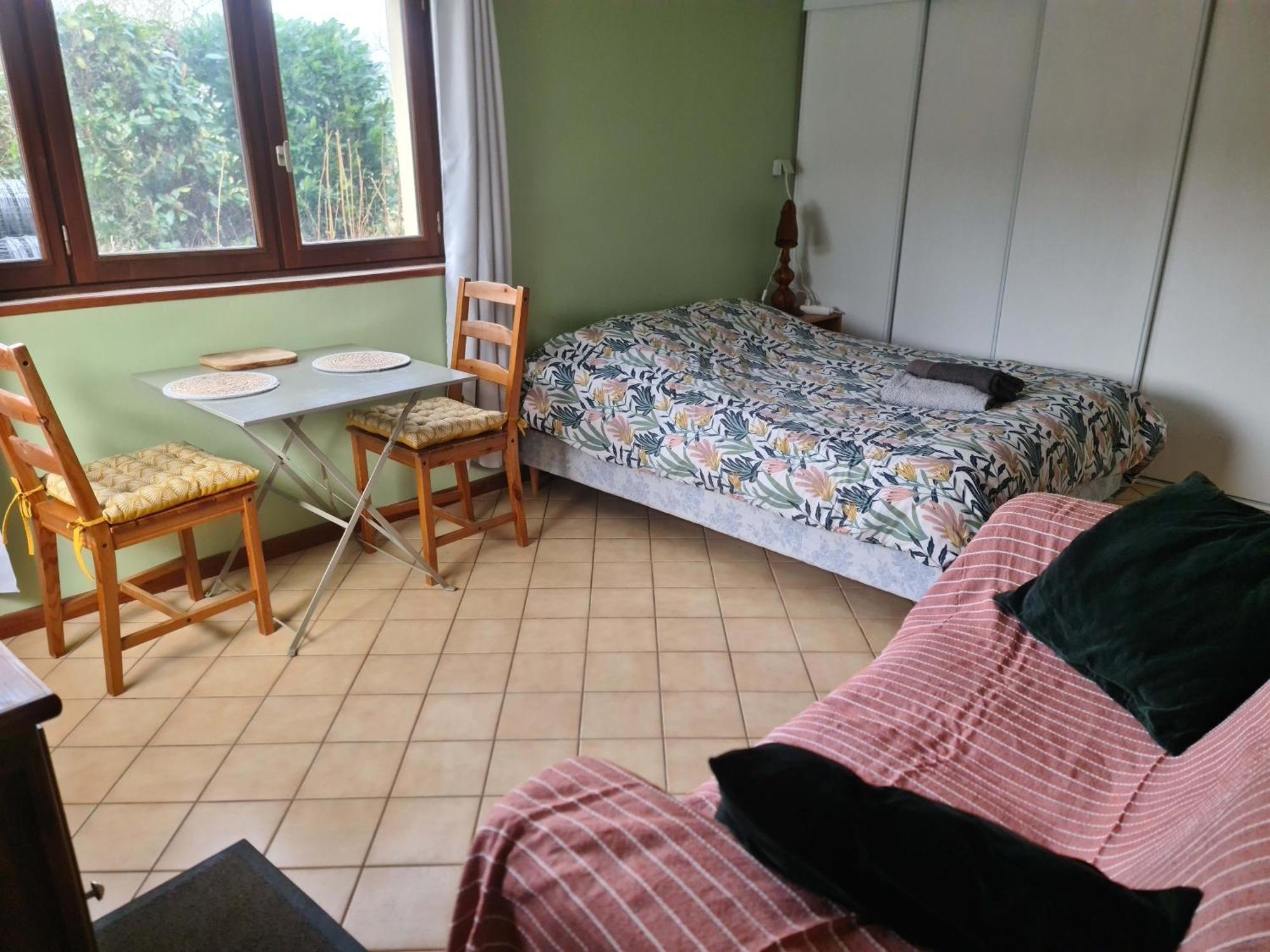 Chambre A La Ferme, Les Vergers Du Muscardin Breel Экстерьер фото