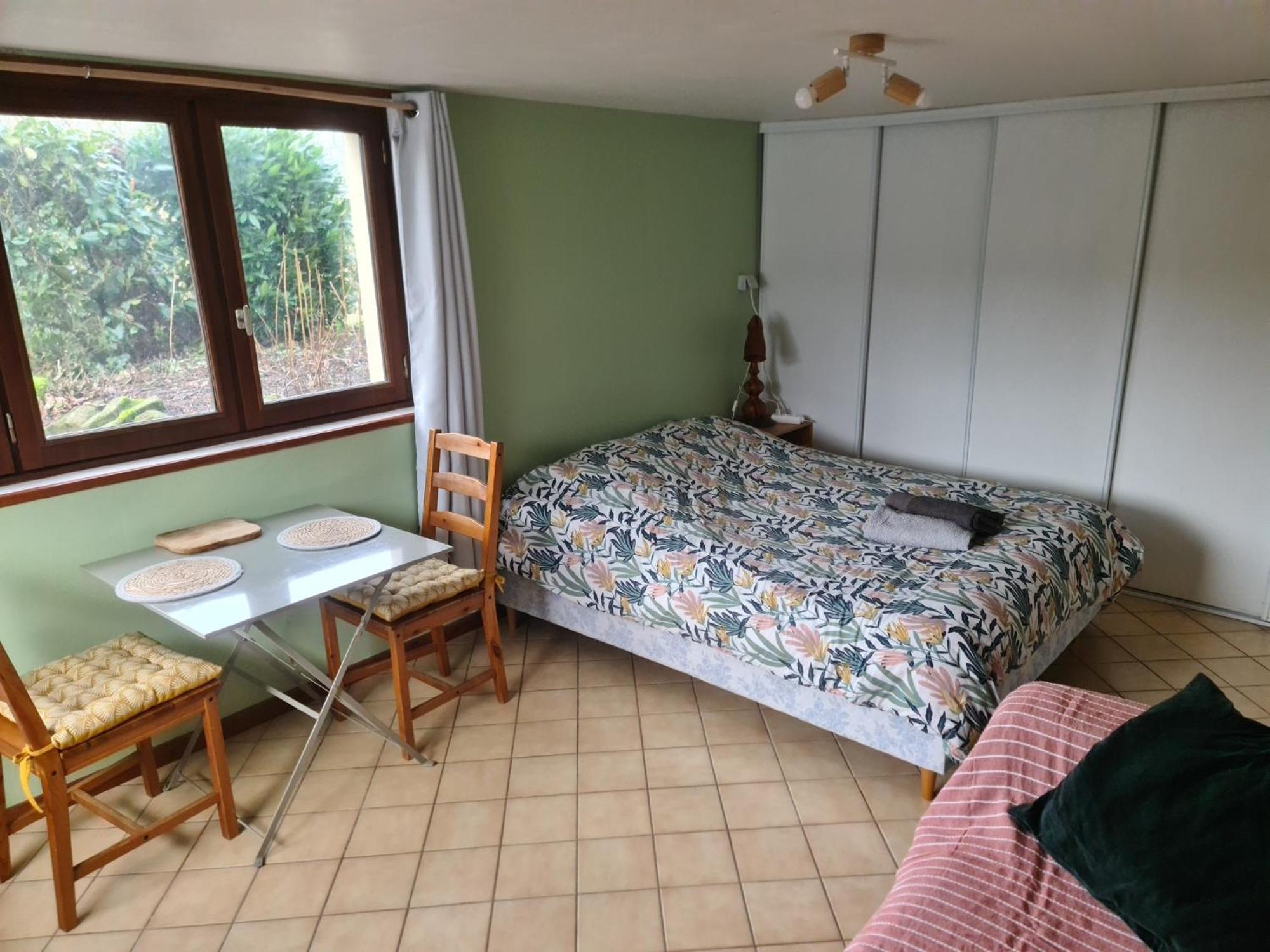 Chambre A La Ferme, Les Vergers Du Muscardin Breel Экстерьер фото